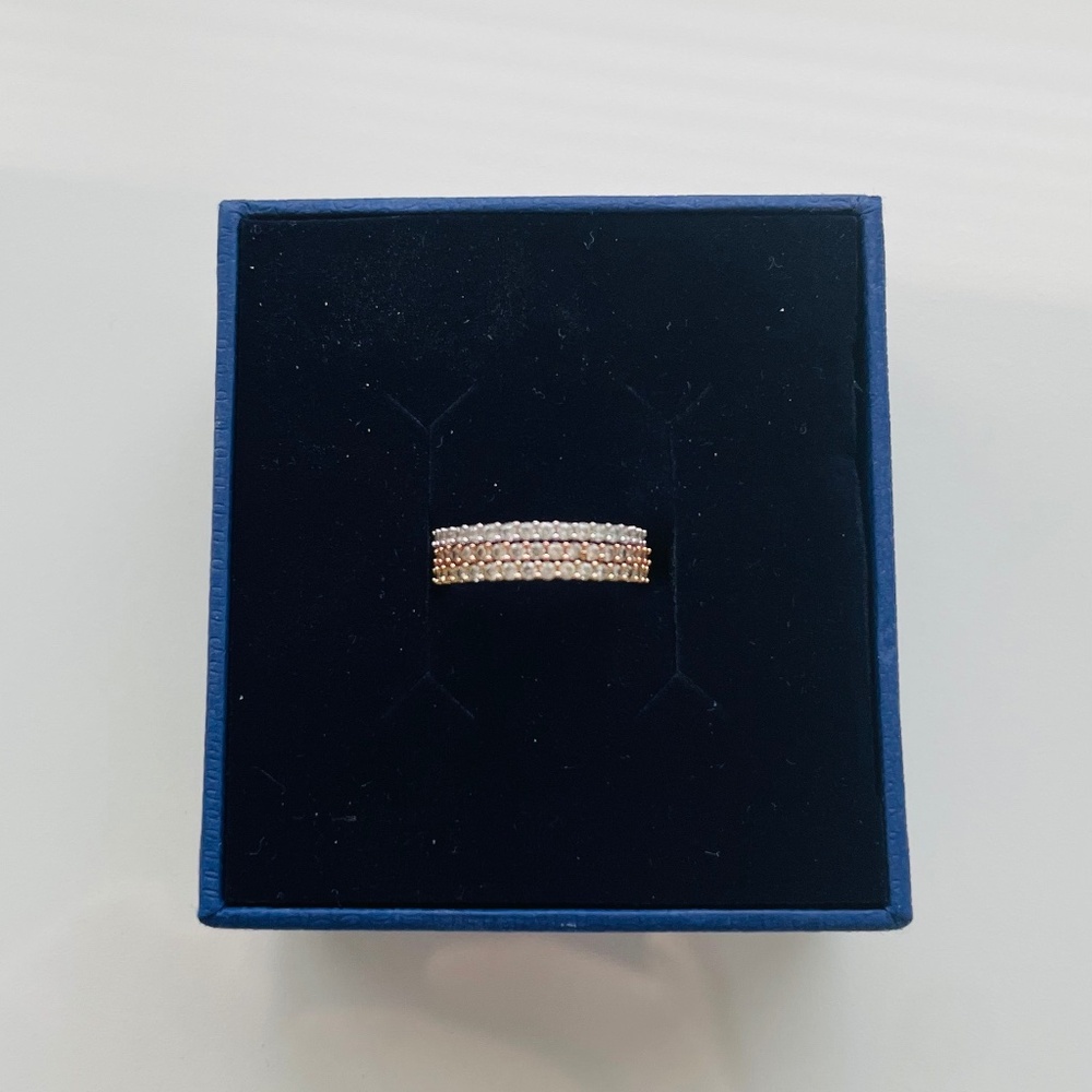 Swarovski Vittore Eternity Ring Set